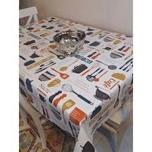 Elyaflı Pvc Masa Örtüsü Modern, Dayanıklı, Silinebilir Ve Şık Görünüm 01fnt8276 Mavi