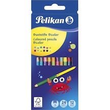Pelikan Kuru Boya Çift Uçlu 12 Li Kutu
