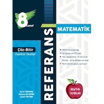 8. Sınıf Matematik Çöz Bitir Referans Fasikül Testler - Kerim Uzuntaş - Newton Yayınları