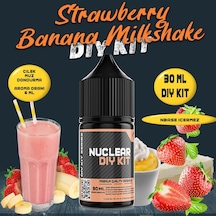 Nuclear 30 Ml Dıy Kit Strawberry Milkshake Gıda Aroması 6 Ml Aroma İçerir