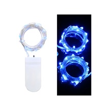 Yaleker 2 Metre Taşınabilir 20 Led Mavi Işık Zinciri, Pil Dahil Değil - Romantik Atmosfer İçin İdeal Mavi