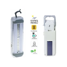 Volemi Solar Şarjlı Işıldak 57 Led V-004 Beyaz