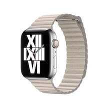 Watch 42mm Uyumlu Krd-09 Deri Lop Tgco Kordon-gold