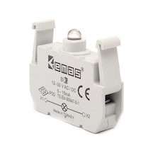 Emas B6 Kırmızı-24vac/dc,buton Lamba