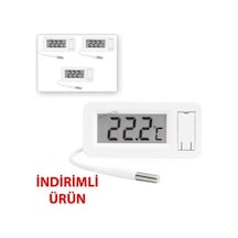 3 Adet Elitech Tpm-30 Soketli Panel Tip Termometre