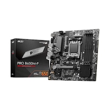 Msı Pro B650m-p 7200mhz Oc Ddr5 Soket Am5 M.2 Hdmı Dp Vga Matx Anakart