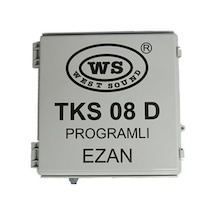 West Sound Tks 08 D 80 Watt Anfili Programlı Ezan Saati