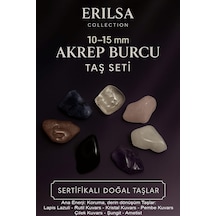 Sertifikalı Akrep Burcu Doğal Taş Kütle Seti 10-15 Mm - Koruma Ve