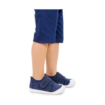 Kiko Kids Daffy Cırtlı Erkek Bebek İlk Adım Panduf Ayakkabı Lacivert