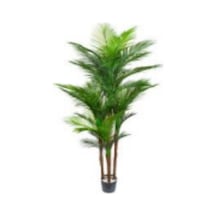 Yapay Phoenix Palmiye Ağacı Gerçek Dokulu 15 Yaprak 200 Cm. Çok Renkli