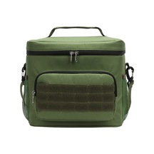 Springsun 15l Isı Yalıtımlı Yemek Çantası - Sulu Su Geçirmez Oxford Kumaş, Çıkartılabilir Askı Kemer, Dayanıklı Outdoor Kullanıma Uygun - Orduda Yeşili Yeşil