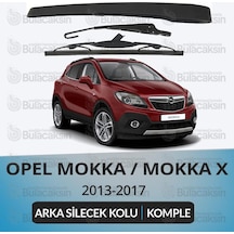 Opel Mokka / Mokka X Komple Arka Silecek Kolu Ve Süpürgesi
