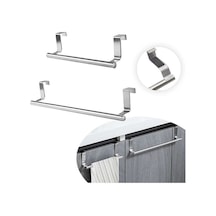 Ankatek Uzunluk: Üstü Sones Paslanmaz Kapı Kapı Havlu Gümüş Dolap Delinmeyen Cm Çelik Bezi Askısı, Askısı 36,5 Ej Diğer Diğer