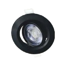 Ct-5200 7w/6400k Lal Led Spot Siyah Kasa Beyaz Cata
