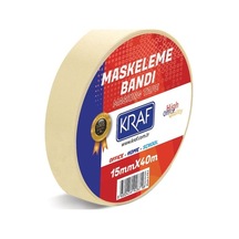 Kraf Maskeleme Bandı 15 Mm x 40 m 4015g 1 Adet