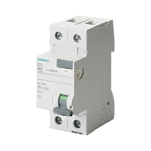 Siemens Monofaze Kaçak Akım Rölesi 2X40 Amper 300Ma