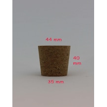 Cam Süt Şişesi Için Mantar Tıpası 44X35X40 Mm 1 Adet Tıpa Çok Renkli