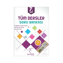 7.Sınıf Tüm Dersler Soru Bankası  -  Meltem Ünal  -  Karekök Eğitim Yayın