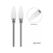 Ellea Nail 2li Seramik Yeşil Freze Uç Seti