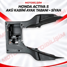 Honda Activa S Uyumlu Akü Kabini Ayak Tabanı Siyah