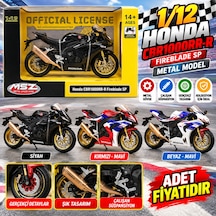 68728 1/12 Honda Cbr1000rr Fıreblade Motor Metal Model