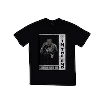 Stoned&Fame Linkin Park Baskılı Unisex %100 Pamuk T-shirt SIYAH Siyah