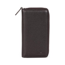 Daniel Klein Dkl3016-3 Çanta Formunda Geniş Hacimli Fermuarlı Kahverengi Kadın Cüzdan&kartlık Kahverengi