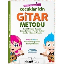 Çocuklar için Gitar Metodu-Renklerle Gitar Öğreniyorum - Musa Çetiner - Beste Yayınları