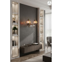 Çiftli Aplik Kırmızı - 770682524 Kırmızı