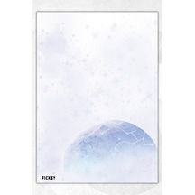 A5 Uzay Bloknot Çizgisiz Defter - 50 Yaprak - Memopad - Notepad - Not Defteri - Not Kağıdı Çok Renkli Çok Renkli