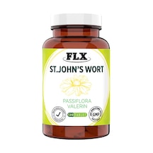 FLX St. John’s Wort Passiflora Valerin 120 Tablet İçeren Takviye Edici 18967935