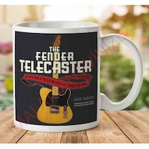 1-1244 The Fender Telecaster İki Tarafı Baskılı Kupa Bardak.jpg
