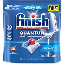 3 Adet Finish Bulaşık Makinesi Tableti Quantum 30'lu