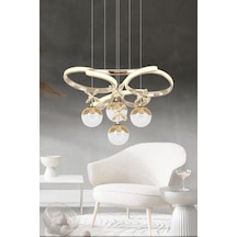 Eray Aydınlatma 9278-50 Sr 4 Toplu Gold Led Avize Sarı