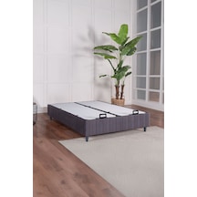Premium Bamboo Sleepy Baza Gri Başlık & Yatak Dahil Değildir 180 x 200