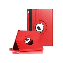 Apple İpad Air 11 2024 İçin Kılıf A2902-a2903 360 Rotating Stand Deri Kırmızı İpad Air 11 2024 İle Uyumlu Kılıf - Kırmızı