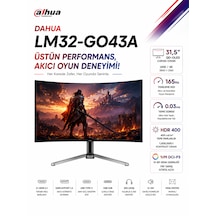 Lm32-go43a 31,5 165hz 0.03ms 4k Qd-oled Hdr400 Qhd Gaming Oyuncu Monitör