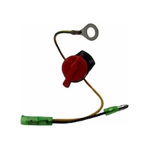 Benzinli Motor Stop Şalteri Honda/loncin Gx160/200/390/420 Çift Kablo