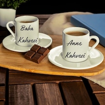 Anne Baba Kahvesi 2li Fincan Seti