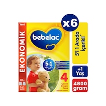 Bebelac 4 Çocuk Devam Sütü 800 G 6 Adet