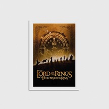 The Lord Of The Rings: The Fellowship Of The Ring 2001 Film Posteri Çerçevesiz Poster Duvar Dekorasyonu Pn11p387