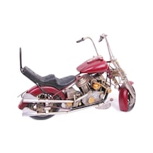 Dekoratif Metal Motosiklet Biblo Dekoratif Hediyelik -