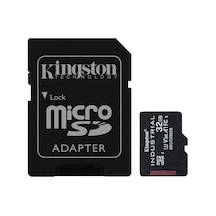 Kingston Sdcıt2-32gb 32gb Microsdhc Industrial C10 A1 Pslc Card + Sd Adapter Hafıza Kartı Kdo