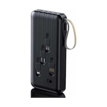 4 Çıkışlı 20.000 Mah Powerbank Uzun Pil Ömürlü Taşınabilir Açık