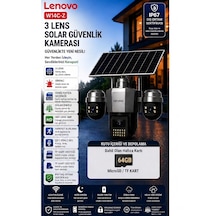 W14c-z Smart 4g Solar Kamera + 64gb Hafıza Kartı