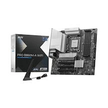 Msı Pro B860m-a Wıfı7 Ddr5 Hdmı-dp Pcıe 5.0 1851p Matx
