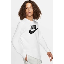 Nike Sportswear Men's Long-sleeve T-shirt Erkek Sweatshirt Beyaz Beyaz
