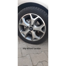Ford Fiesta Mk7 Gun Metal Jant Göbek Kapağı 60mm