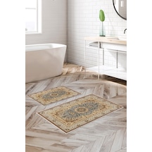 Alanur Trend Kaymaz Taban Dijital Banyo Takımı Kt443 Yeşil