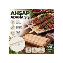 Çöp Şiş Adana 100 Adet Bambu Adana Şiş - 920923025